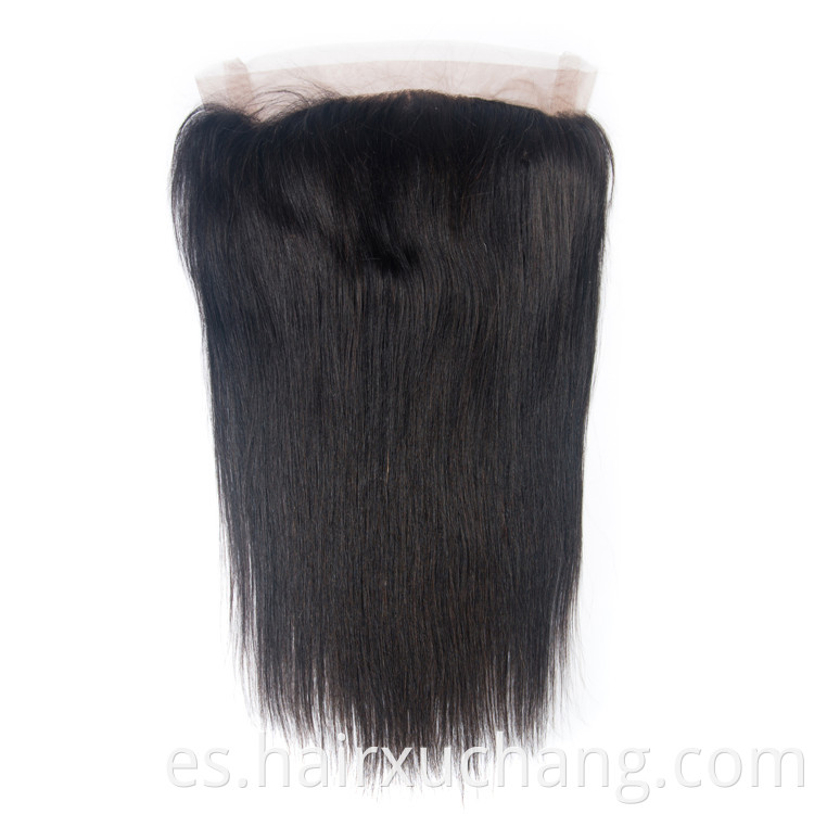 Usexy Top Calidad 10 A Cutícula Alineada Cadrina Alineada Cabello Virgen Virgen Raw Camino Indio 360 Cierre frontal de encaje